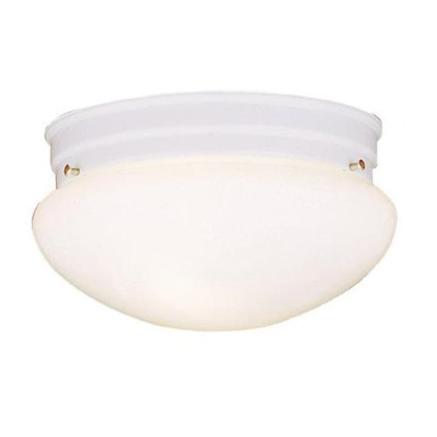 Thomas Lighting Compact Fluorescent Ceiling Fixture White Finish and