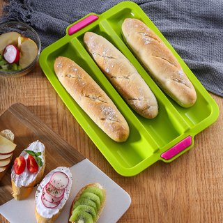 Clearance!lulshou Silicone Bread Loaf Pan Bread Mold Rectangle Non-Stick  Baking Mold