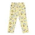 thumbnail image 2 of Gudetama All-Over Character Print Women's Yellow Sleep Pajama Pants-Large, 2 of 4