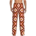 thumbnail image 3 of Xecao 70s Retro Style Men's Straight Lounge Pajama Pants: The Ultimate in Comfortable Sleepwear, 3 of 9