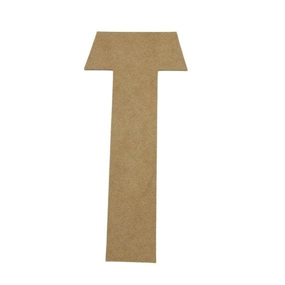 Wooden Letter Unfinished, American Captain Font, Craft Cutout