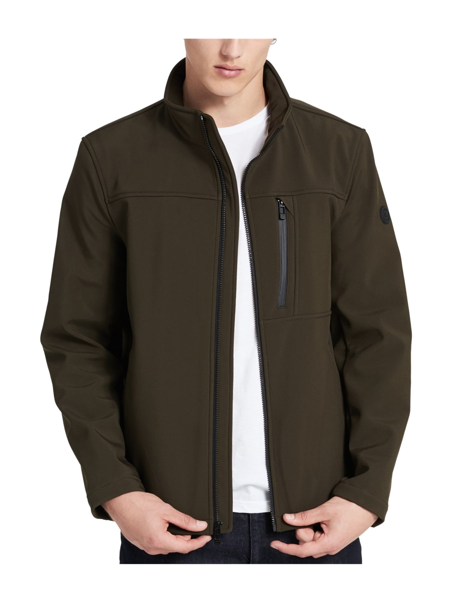 calvin klein soft shell jacket