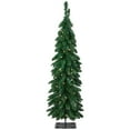 thumbnail image 2 of Northlight Pre-Lit Pencil Alpine Artificial Christmas Tree - 4' - Clear Lights, 2 of 8