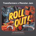 thumbnail image 4 of Monster Jam Transformers Little Boys' Fleece Pullover Hoodie Black Dark Grey, 4 of 4