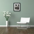 thumbnail image 3 of Matted art under acrylic in a black frame, 3 of 4