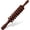 Coffee, variant on Manual Massage Stick, Curved Wooden Handheld Roller Trigger Point Massager for Fascia, Cellulite, Muscle & Abdomen, Body Therapy Massager, Belly Relief Tool, White