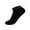 Black, variant on Ms Pure Color Yoga Socks Indoor Dance Sport Silica Gel Grip Slippers, Black