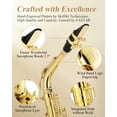 Eastar Professional Alto Saxophone E Flat Sax Full Kit Gold Eb Brass ...