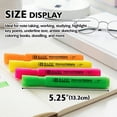 thumbnail image 3 of BAZIC Highlighter Assorted Color Desk Style Chisel Tip Marker (3/Pack), 24-Packs, 3 of 8