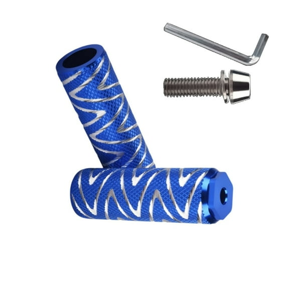 JZROCKER Regulable Foot Rests Motorcycles Footpegs Universals Mountain Bike Pegs