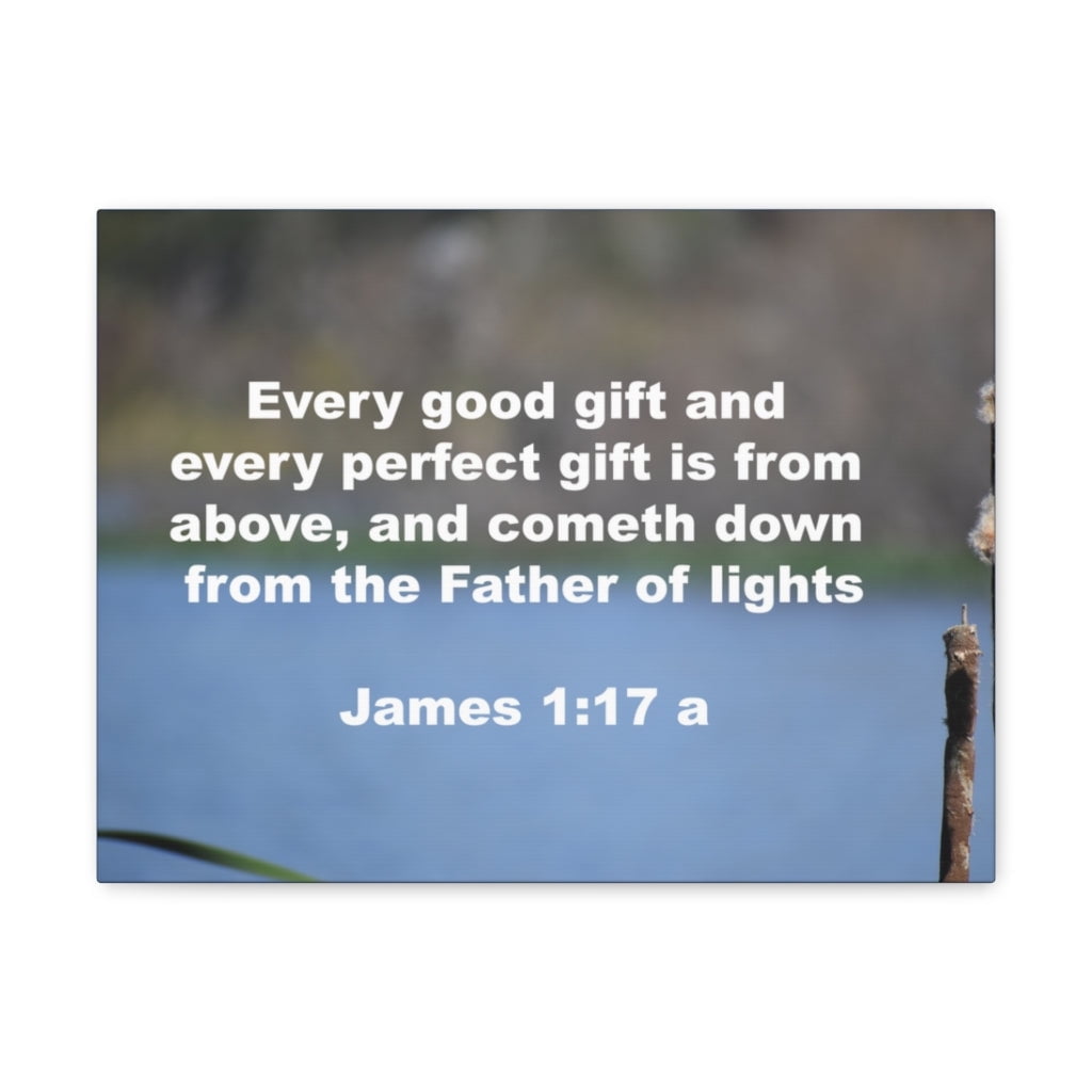 Scripture Walls Father Of Lights James 1 17 Bible Verse Canvas winter-bible-wallpapers-wallpaper-cave