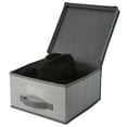 thumbnail image 4 of Simplify 3.74 Gallon Nonwoven Fabric Storage Box, Gray, 4 of 8