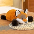 thumbnail image 2 of Fox Alligator Raccoon Sloth Plush Toy Cute Stuffed Animal Pillow Doll-SHUNJING, 2 of 2