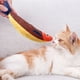 thumbnail image 4 of Juguete interactivo para morder con hierba gatera y peces para gatitos, juguete interactivo para aliviar el aburrimiento, juguete de poliéster con forma de pez., 4 of 6
