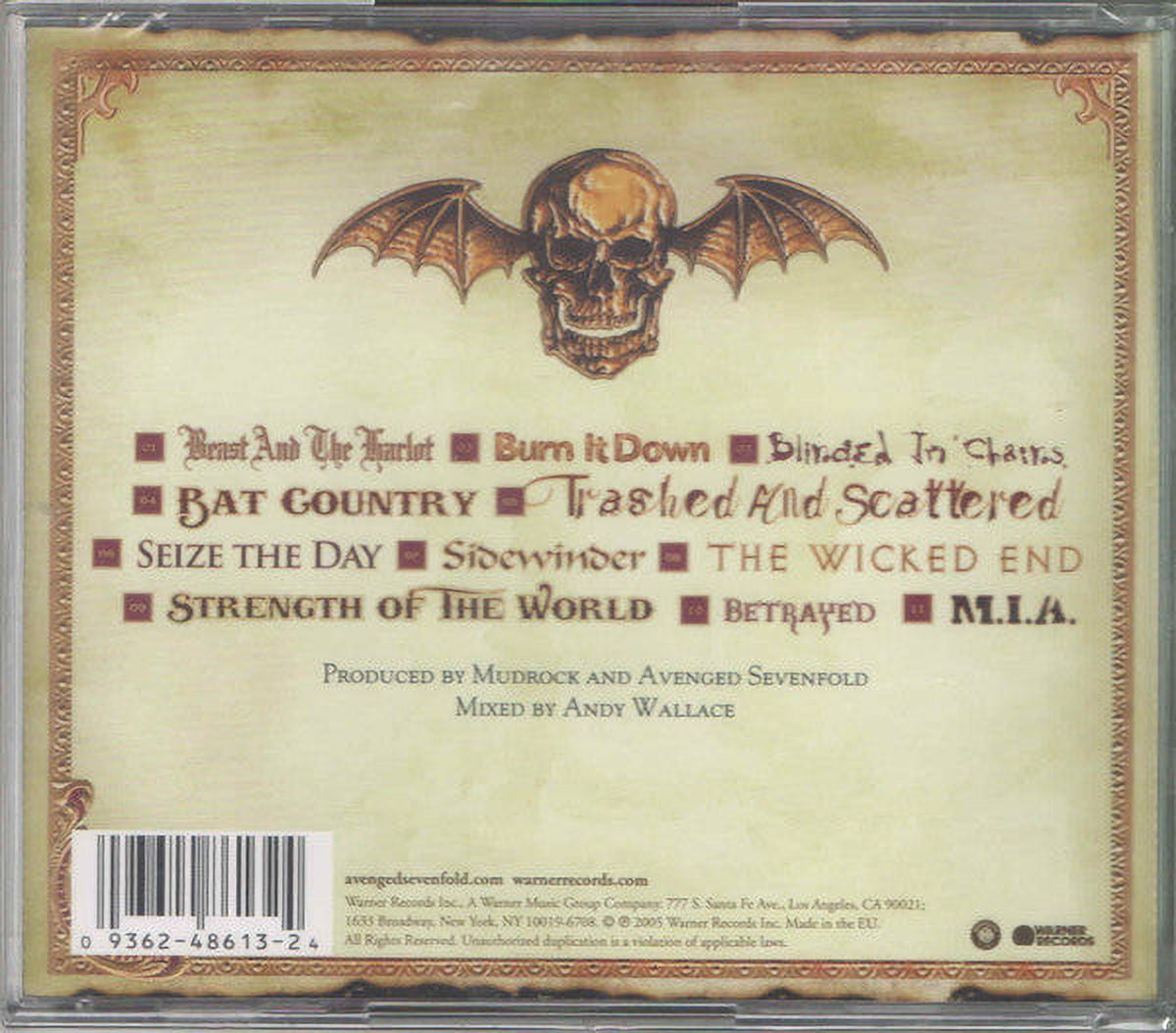 Avenged Sevenfold - City of Evil - CD - Walmart.com