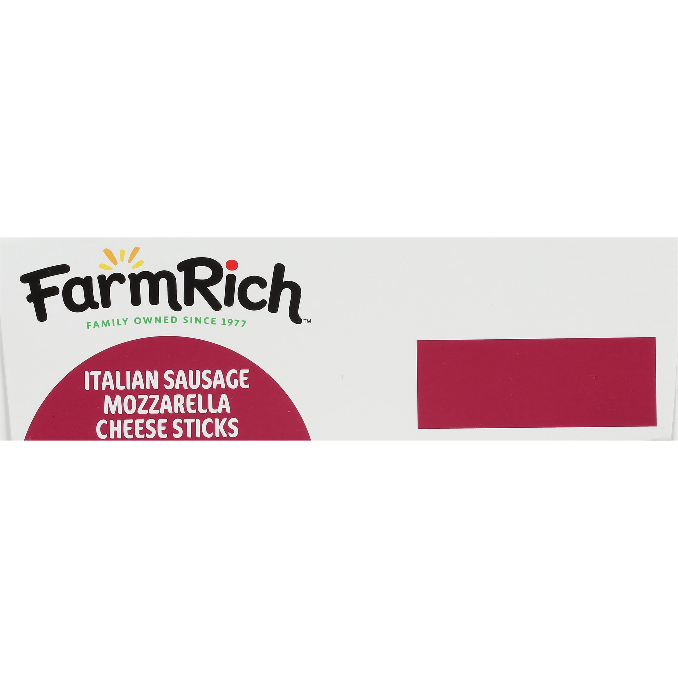 Farm Rich Breaded Mozzarella Sticks with Italian Sausage, 14 oz (Frozen Snacks and Appetizers)