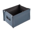 thumbnail image 1 of GUOOL Leather Storage Basket Foldable Organizational Creative Nordic Decorative blue, 1 of 9