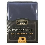 Cardboard Gold Top Loaders - 3x 4, 20 Point (Qty. 25)