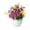 Dark Purple, variant on Artificial Pansy Flowers 3 Assorted Colors UV Resistant Faux Silk Flowers for Outdoor Indoor Porch Garden Window Box Patio Planters Decor