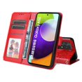 thumbnail image 3 of Funda tipo cartera GANGXUN para Samsung Galaxy A52 , diseño girasol, cuero PU, soporte, cierre magnético, tarjetero, 3 of 5