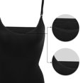 thumbnail image 3 of Mujeres Shapewear Control de barriga Busto completo Body Shaper Briefs Body sin costuras Slimmer Black Size S Unique Bargains Moldeador de cuerpo completo, 3 of 7