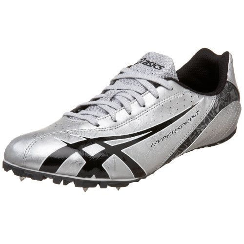 silver track shoes