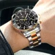 thumbnail image 5 of Reloj pulsera Olevs 2870 con correa de acero inoxidable color plateado/oro - fondo negro - bisel negro/oro, 5 of 8