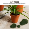 thumbnail image 7 of OULII 6pcs Artificial Moss Stone For Garden Green Decorative Rocks For Outdoor Decoration, 7 of 7