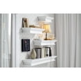 thumbnail image 2 of 32" Classic White Floating Wall Shelf, 2 of 9