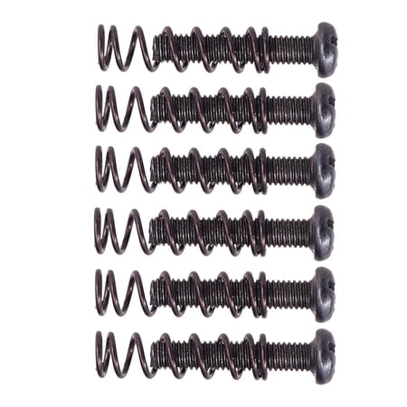 1 Guitar Bridge Tailpiece 6pcs Screws+6pcs Springs Luthier Tool