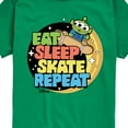thumbnail image 3 of Disney - Toy Story - Eat Sleep Skate Repete - Toddler & Youth Short Sleeve Graphic T-Shirt, 3 of 5
