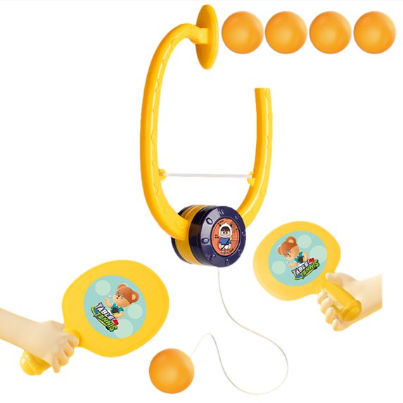 Godderr Kids Baby Toys 3 Y Old Above Kids Hanging Table Tennis Trainer Hanging Pingpong Set Parent-Child Toy 1 Set