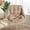 Coffee, variant on HHBEAUTY Hammock Chair, Hanging Basket Seat, Washable Wicker Outdoor Swing Cushions, Waterproof & Sun-Resistant