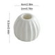 thumbnail image 3 of Candelabro de cerámica: difusor de aroma moderno para decoración de mesa, entrada de sala de estar, diseño geométrico, resistente al calor, fácil de limpiar, versátil para velas o aromas., 3 of 6