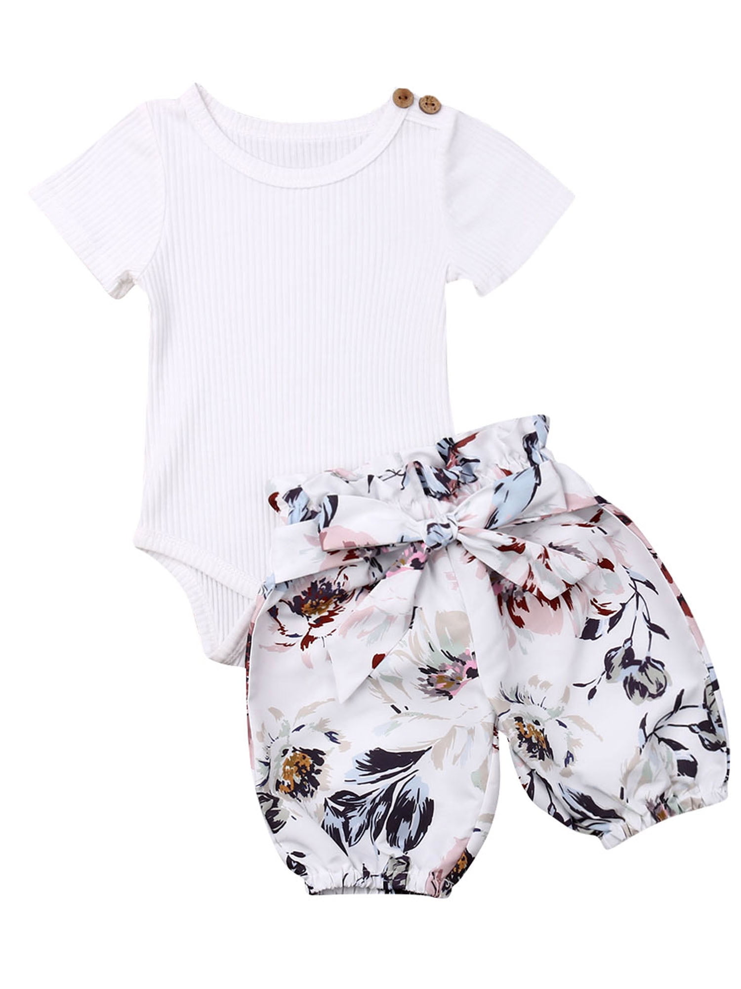 vintage floral romper baby