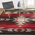 thumbnail image 2 of Home Dynamix Sagrada Southwest Area Rug , 7'8" x 10'7" inch , Black/Red/Ivory, 2 of 4