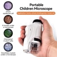 thumbnail image 3 of Minilabsters Miniscope Kids, Pocket Microscope for Kids, Portable Microscope New, 3 of 3