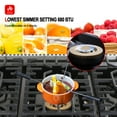 thumbnail image 5 of GASLAND Chef Slide-in Natural Gas Cooktop, 6 Deep Recessed Sealed Burners, 5 of 8