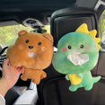 thumbnail image 4 of Funda para caja de pañuelos ZHAOCHENG suave adorable dinosaurio bolsa de almacenamiento creativa, 4 of 4