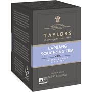 Taylors of Harrogate Lapsang Souchong Black Tea, Tea Bags, 50 Ct