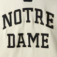 thumbnail image 4 of Men's Colosseum Cream Notre Dame Fighting Irish 2.0 Lace-Up Pullover Hoodie, 4 of 4