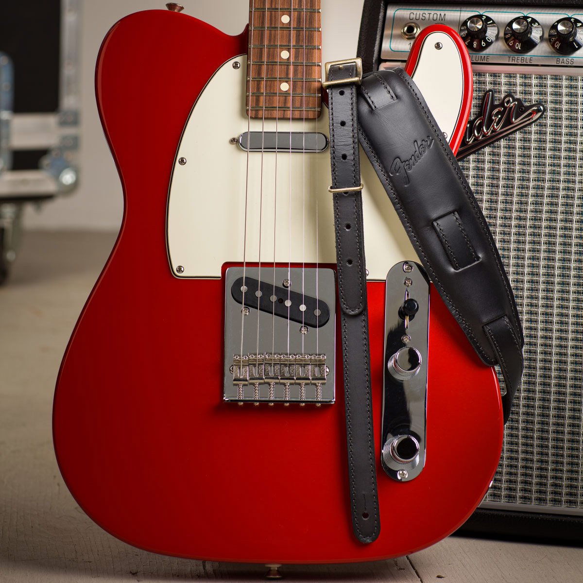 Fender Fender Mustang Saddle Strap, Black
