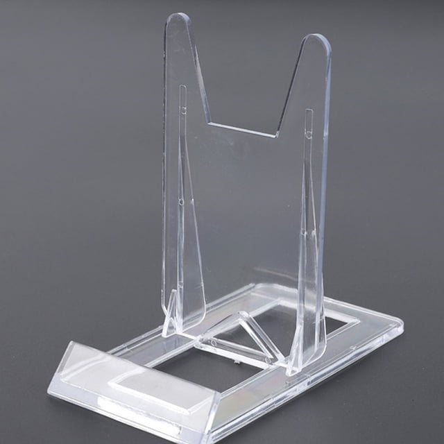 maskred Cellphone Stand Transparent Adjustable Home Office Display Holder Transparent 1Set