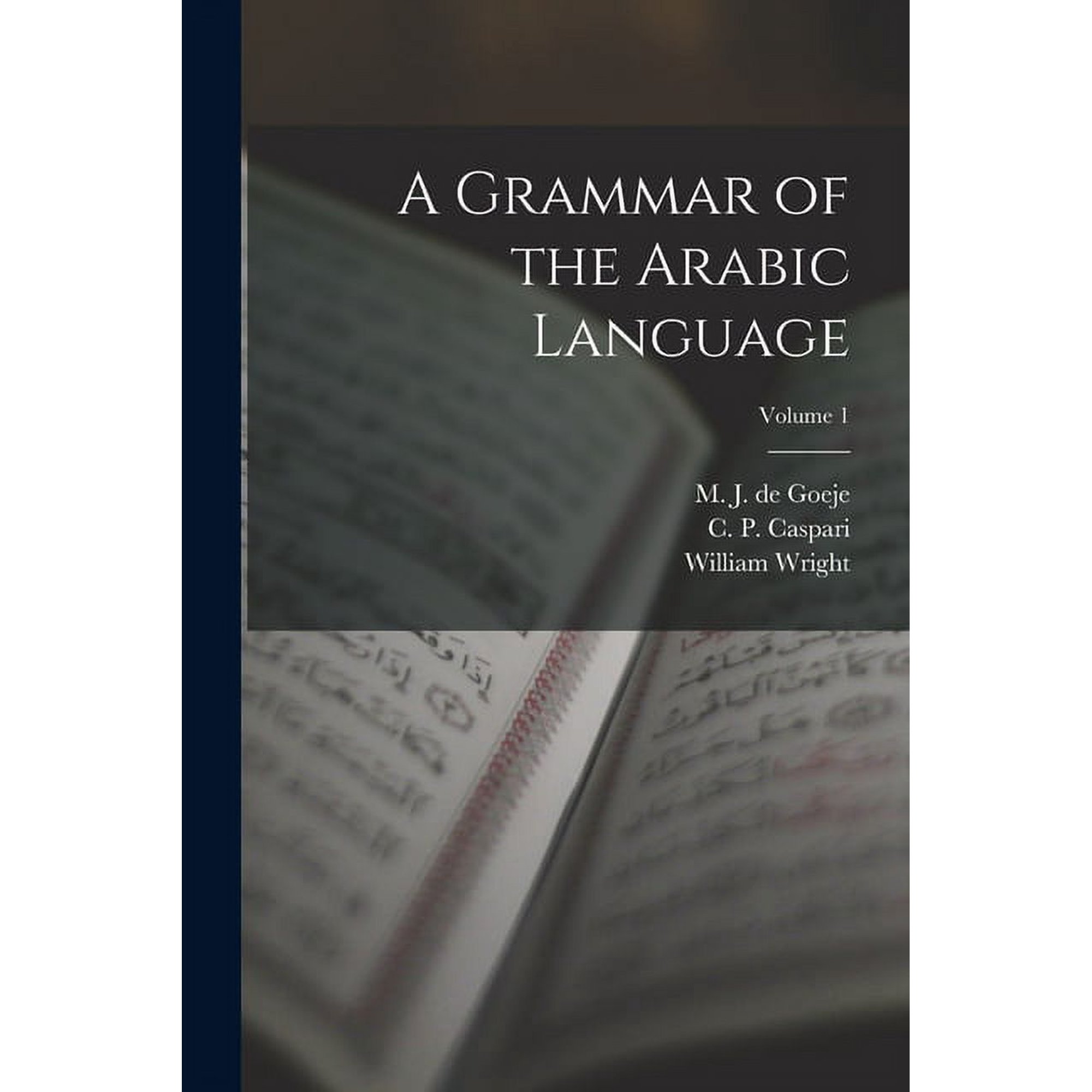 A Grammar of the Arabic Language; Volume 1 (Paperback)