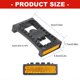 thumbnail image 3 of Locking Bike Pedals Quickily Setups Easy Carry Cycling Accessories Antiskid Cycling Pedals Reinforced Lock Mechanism, 3 of 4