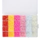 thumbnail image 1 of Kit de gemas de cristales planos de colores variados para decoración de uñas con purpurina 3D para Navidad 6 6 colores 4 talla B, 1 of 8