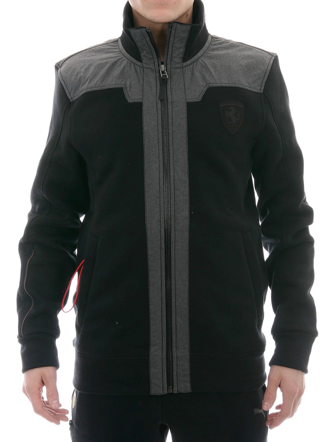 puma ferrari reflective tec hooded jacket