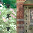 thumbnail image 6 of Butterfly Rain Chain Gutter Downspout Catcher Outside Water Diverter Decorative Garden Rain Cups Chime Home Decor, 6 of 7