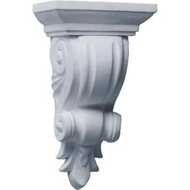 Ekena Millwork COR04X07X03RE 4.38 in. W x 3.12 in. D x 7.88 in. H Architecture Reece Corbel