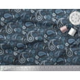 thumbnail image 3 of Soimoi Silk Fabric Floral & Paisley Print Fabric by The Yard 42 Inch Wide, 3 of 5